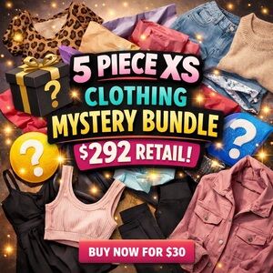 Mystery Box 5 Piece $292 RETAIL XS NWT & NWOT